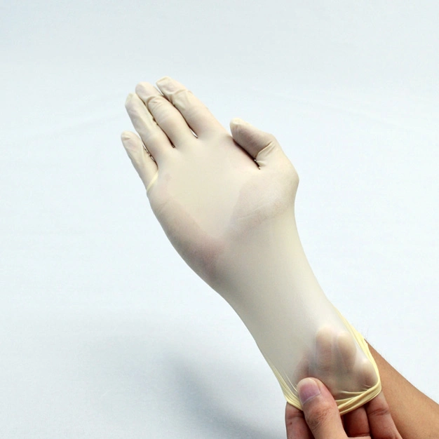 Malaysia Natural Rubber Disposable Examination Latex Gloves Free Samples