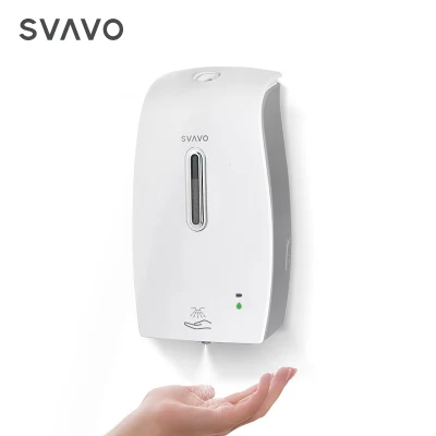Svavo Touch Free Автоматический датчик пены Пластиковый бесконтактный дозатор мыла для ванной комнаты