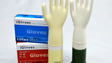 Малайзийские одноразовые смотровые латексные перчатки из натурального каучука, бесплатные образцы