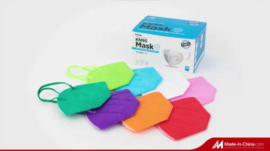 Белый список KN95 Одноразовые защитные чашки Mascarillas Пылезащитная маска для лица