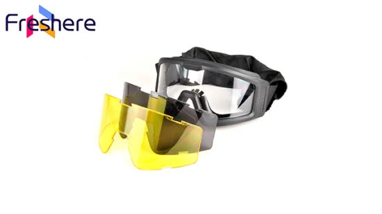 Тактические очки со сменными линзами, противотуманные очки, защитные очки для стрельбы