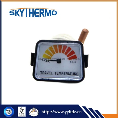 Пластиковый капиллярный термометр с капилляром с покрытием из ПВХ